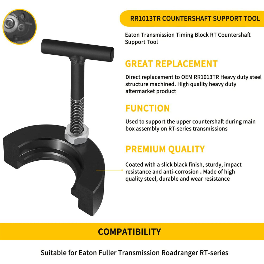 RR1013TR Transmission Roadranger Timing Block Countershaft Support Tool.