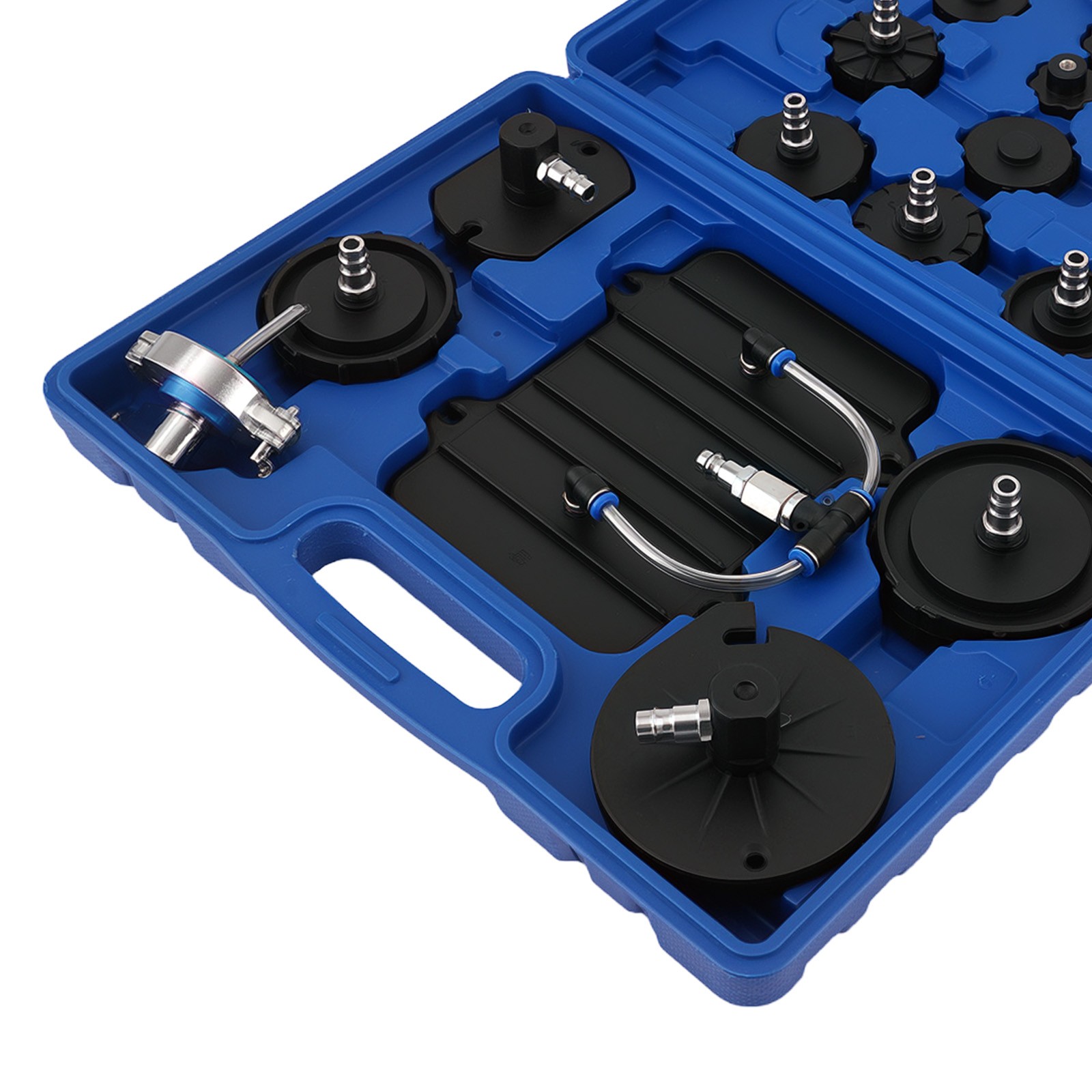 Brake Bleeder Adapter Kit 12 Pieces for Master Cylinder Brake Fluid Bleeding