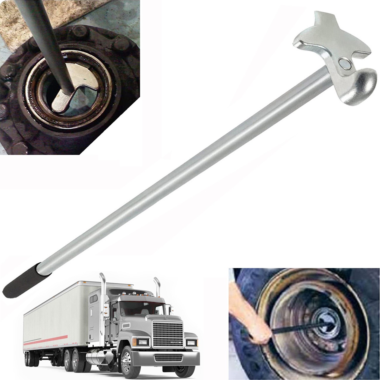 5085 Hub Oil Seal Remover Hub Puller Tool Fits for Trailer & Truck Axles Removes