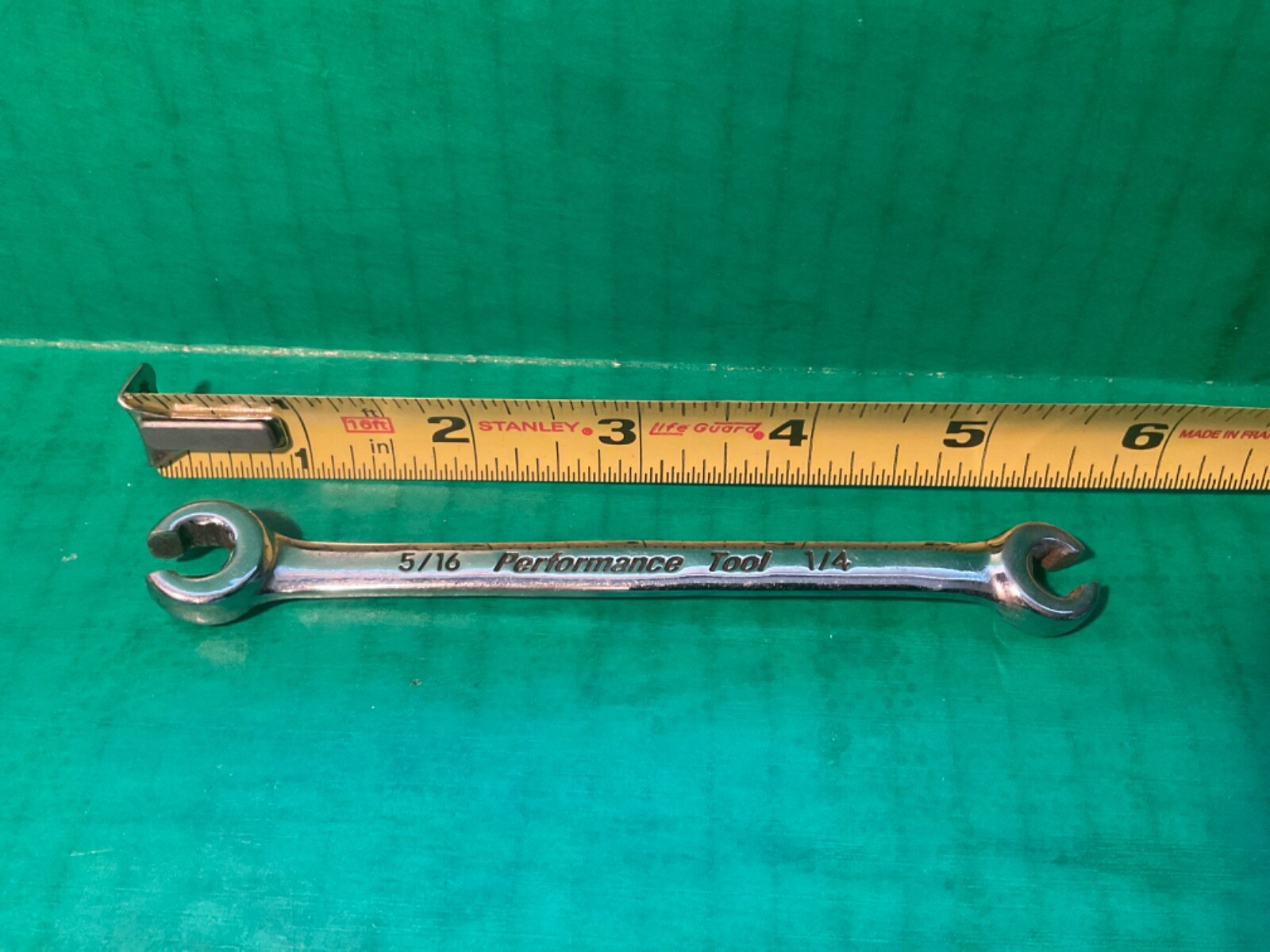 PERFORMANCE TOOLS – SAE Flare Nut Wrench 1/4” -5/16” #W30401
