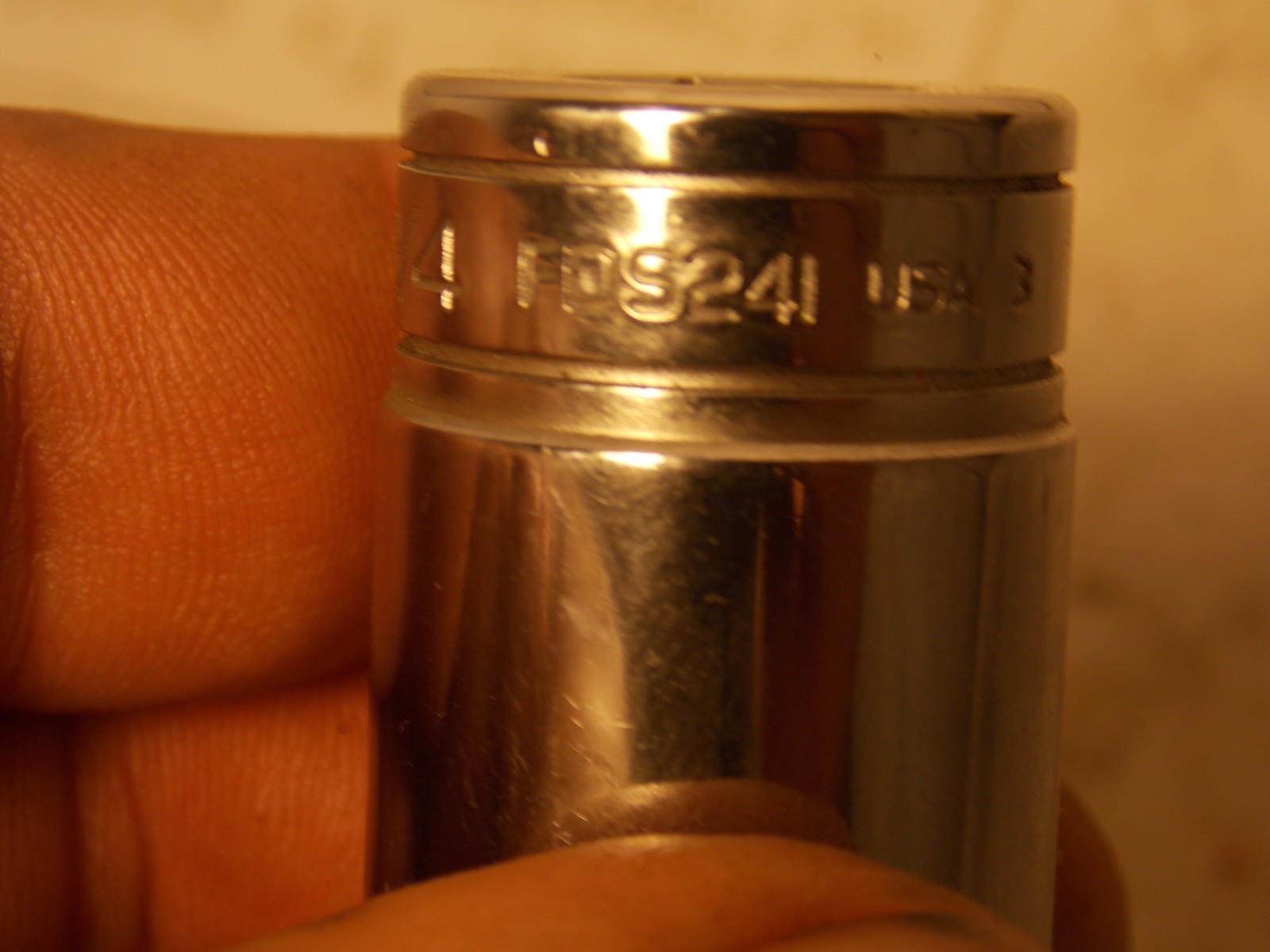 Snap On 3/8″ Drive 19MM 6PT or 3/4 12pt Semi Deep Chrome Socket FREEShipAfter1