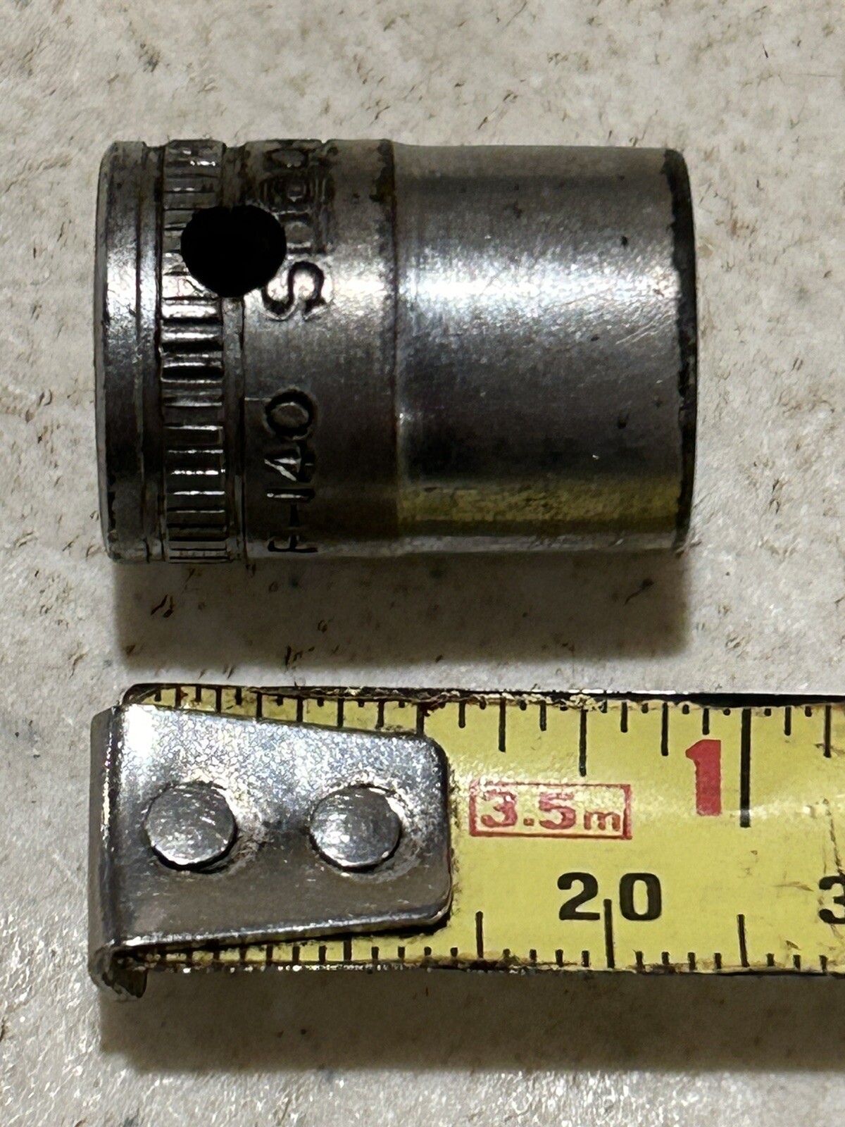 VINTAGE Snap-On F-140 3/8″ Drive 7/16 » Socket 12 Point