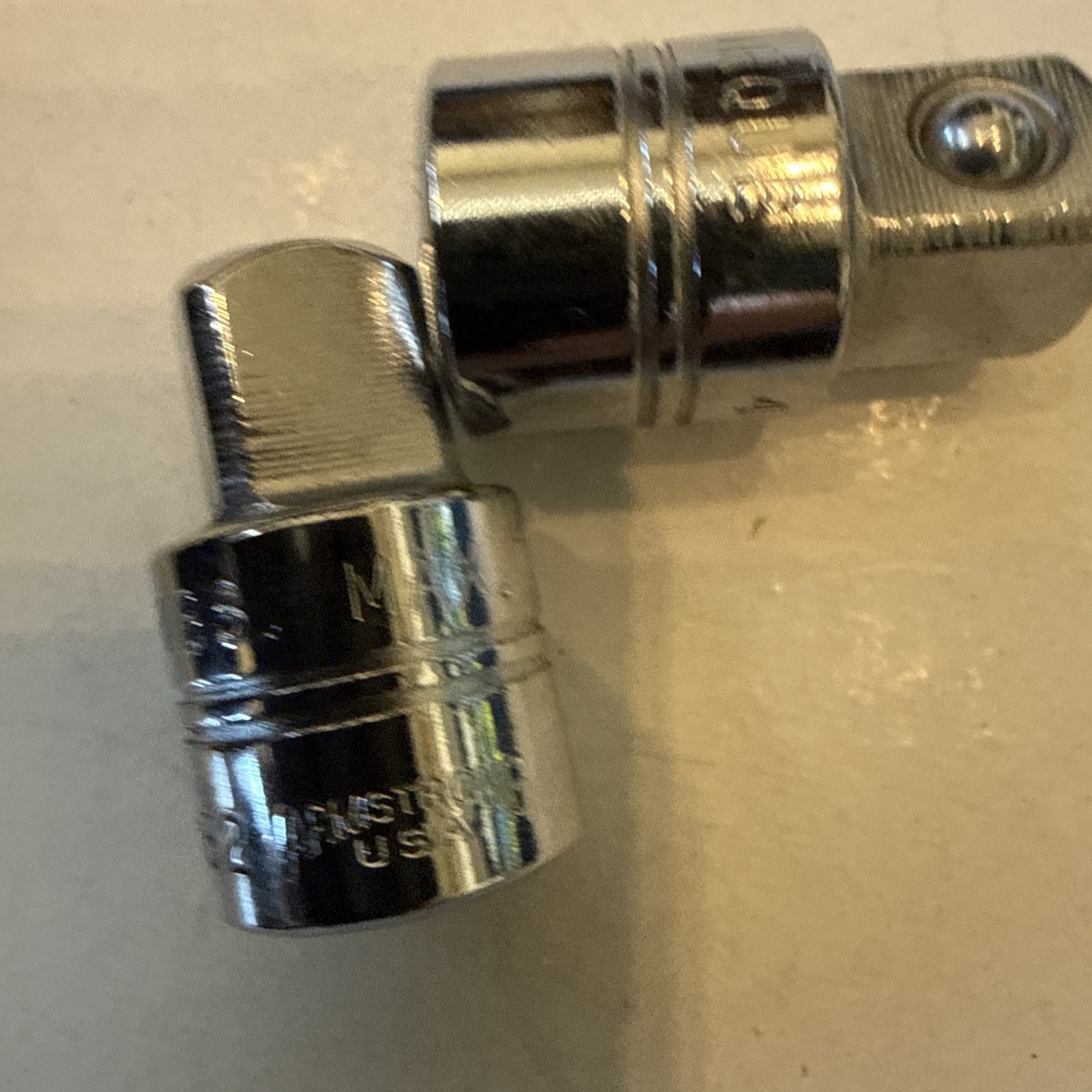 Lot Of 2: Socket Adapter 3/8″ Male to 1/4″ Female – Armstrong 10-952