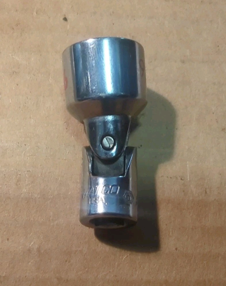 Matco Tools AU186A 9/16″ SAE Shallow Universal Socket 1/4″ Drive 6 Point USA