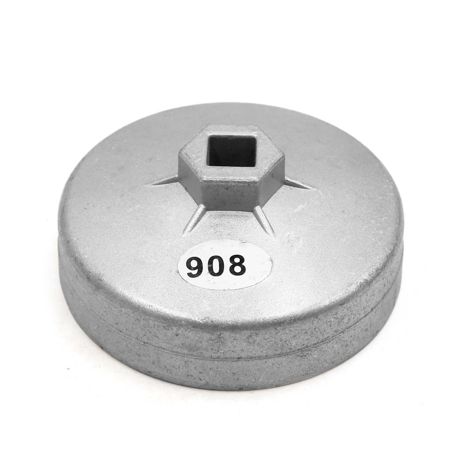 1x 91mm 15 Flutes Metal Oil Filter Cap Wrench Socket Remover Tool for Auto Car