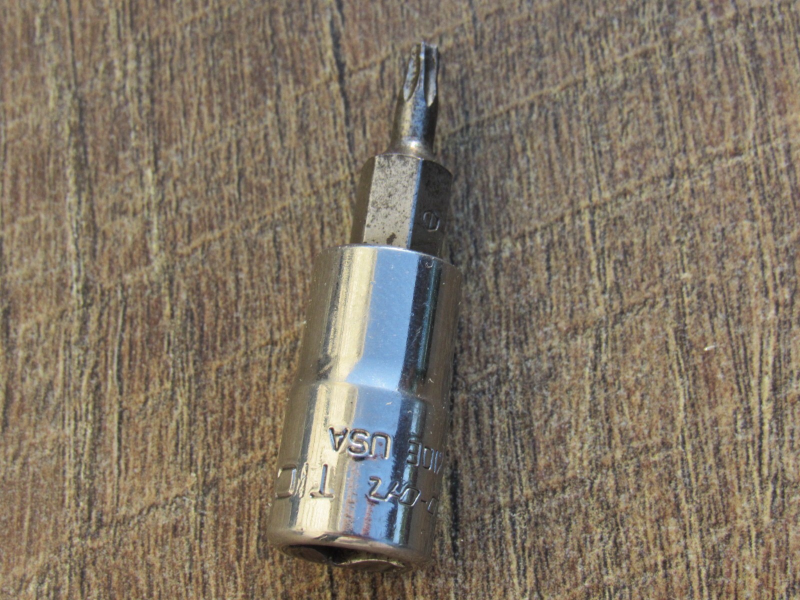 SNAP ON TTX10E T-10 1/4″ DRIVE CHROME NEW LOGO TORX BIT DRIVER SOCKET T10 T 10