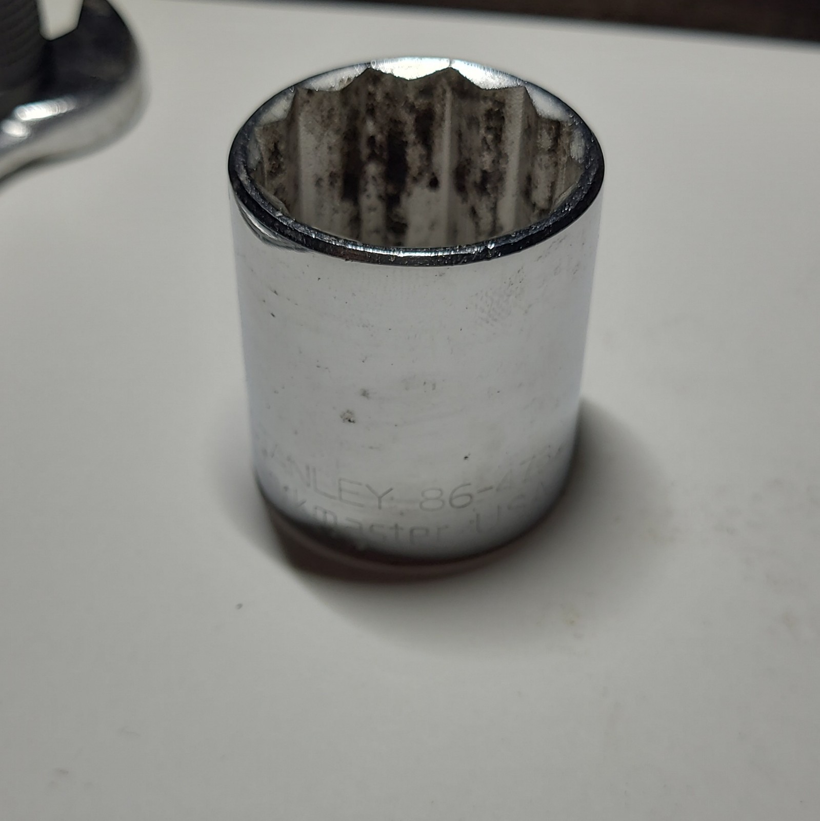 Stanley Workmaster 86-473 Socket 1 1/8″ Made In USA 1/2″ Drive