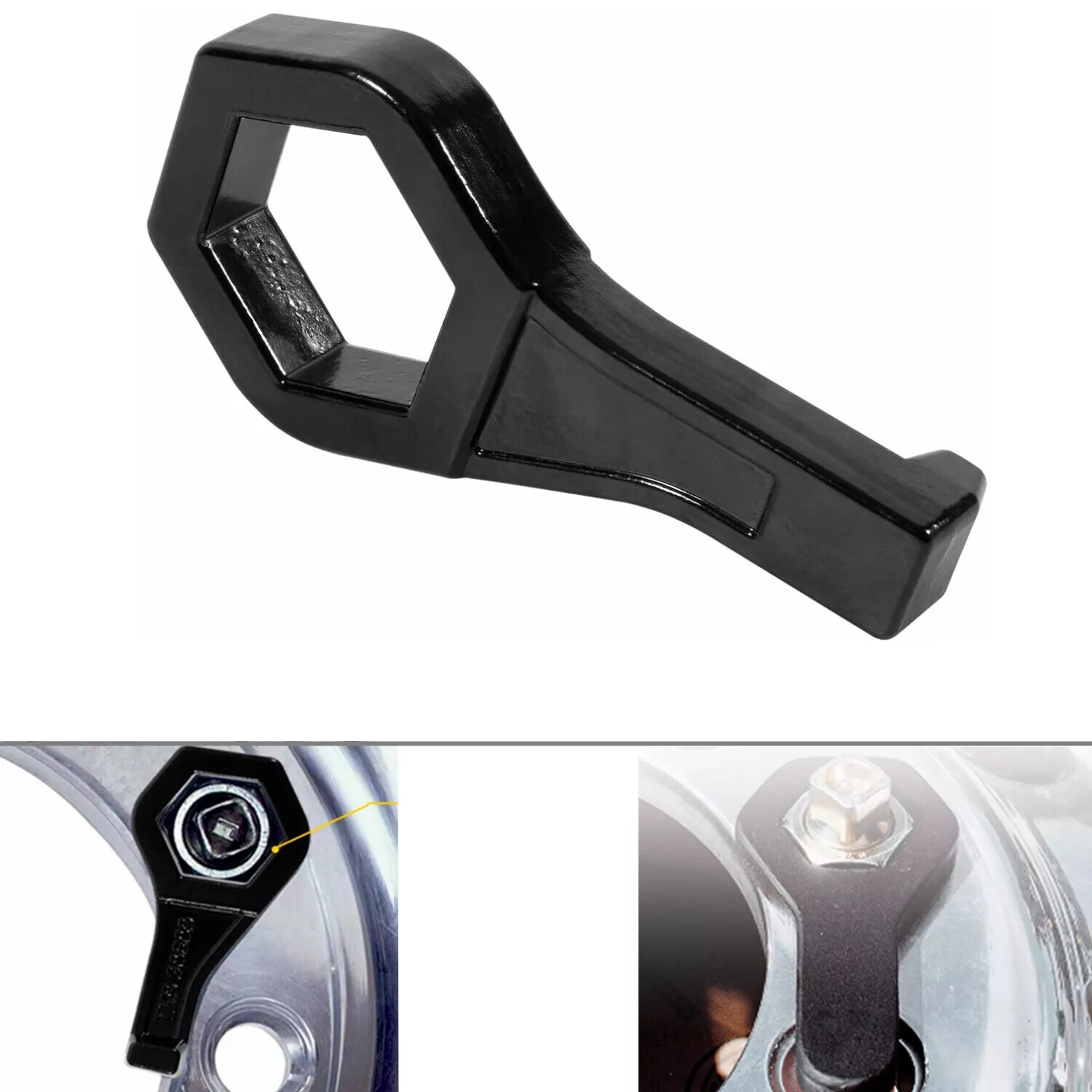for Tire Service Tool 30609 Porkchop TX9 Cap Nut Wrench SAE 1-1/2″ Standard Cap