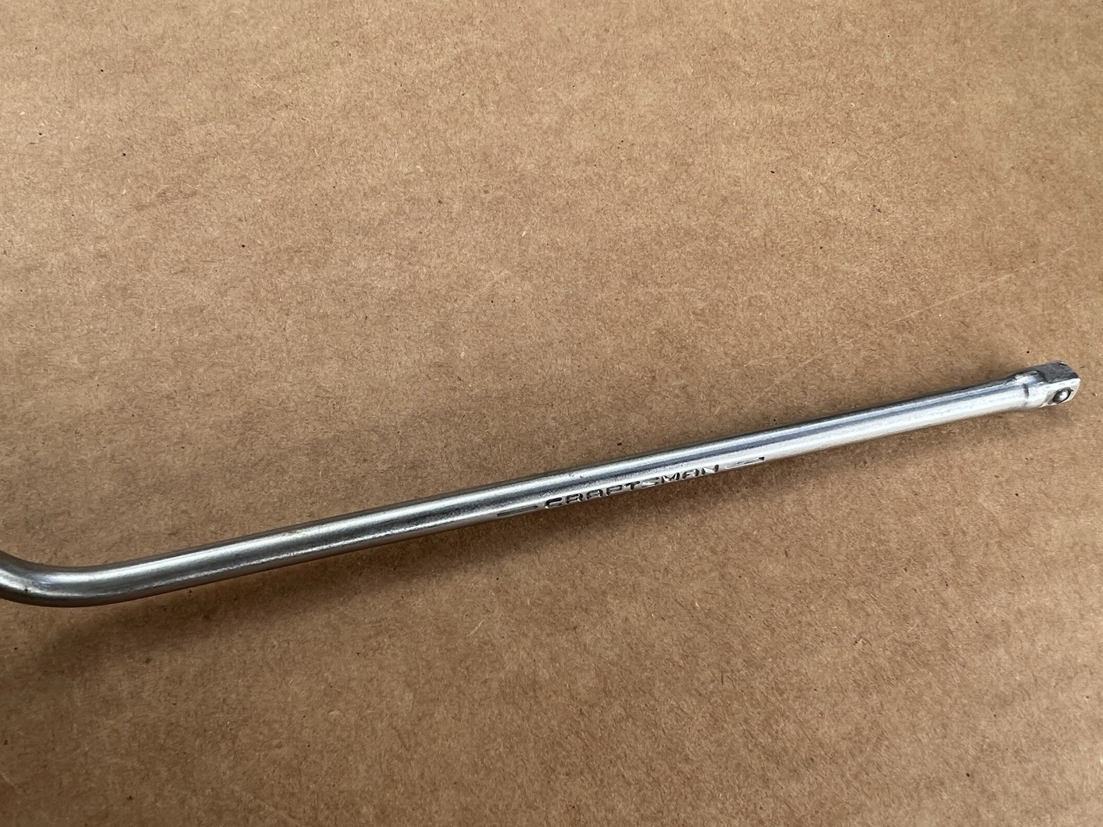 🇺🇸Craftsman 15.5″ Knurled Handle Speed Wrench Speeder 1/4″ Drive USA🇺🇸