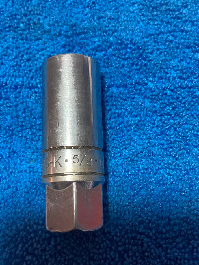 S-K 5/8″ Spark Plug Socket Model 4420 3/8 Drive USA & Unmarked 13/16″