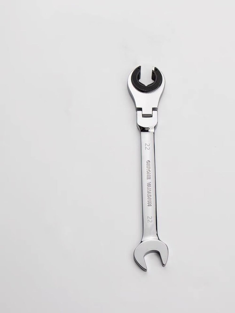 22mm Metric Fix Tubing Wrench，Flex-Head Gear Wrench, Ratcheting Fix Combinati…