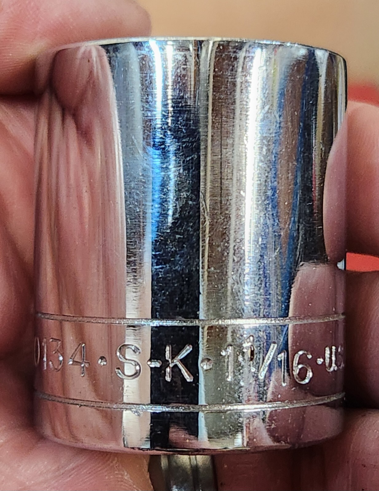 SK 1/2″ Drive 1-1/16″ Shallow Socket 40134 12pt Many Styles NOS Vintage USA