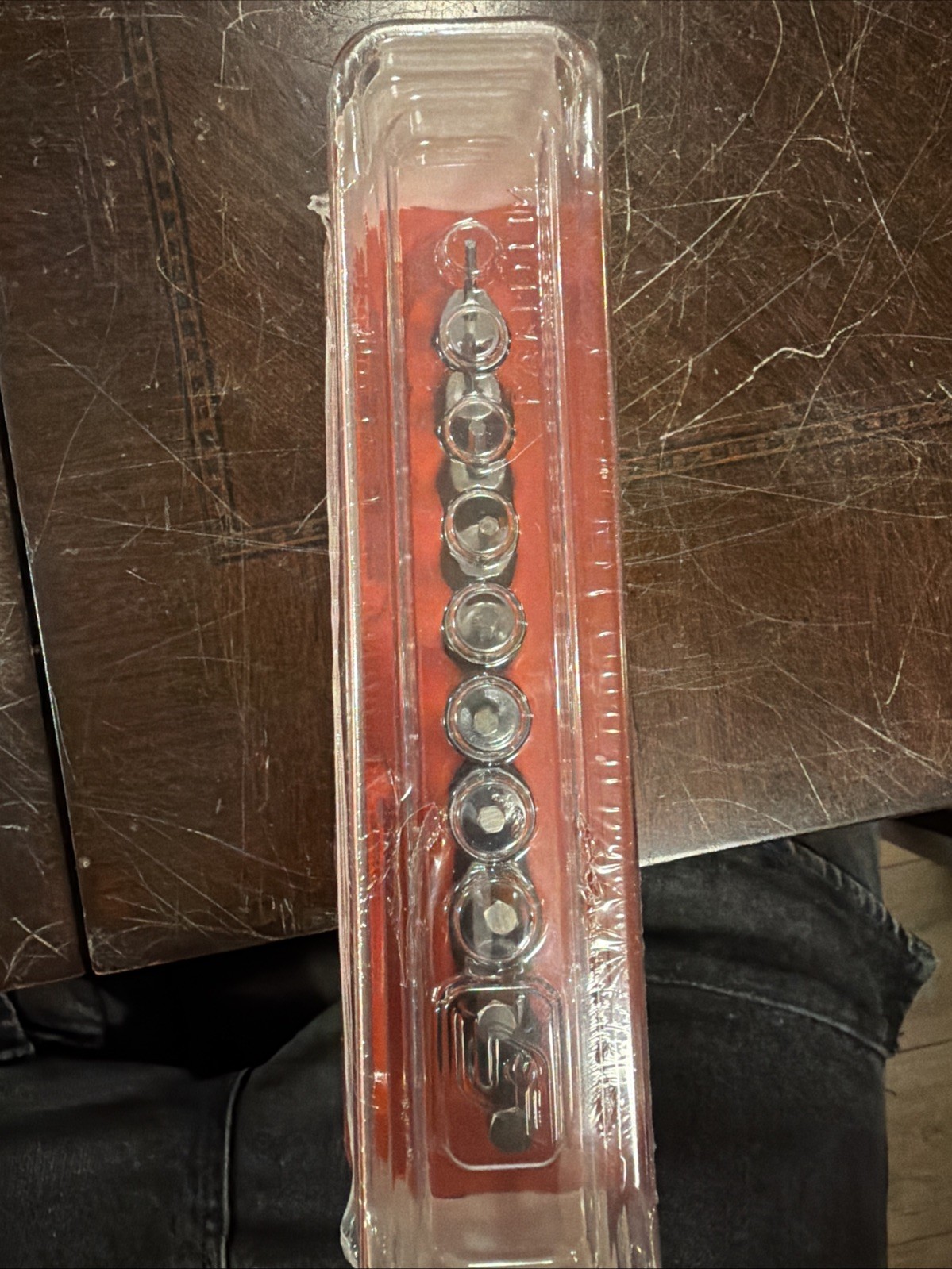 SNAP ON 110ETMAY 10 Piece SAE had Socket Driver Set . 1/4” Drive . 1/16-1/4”