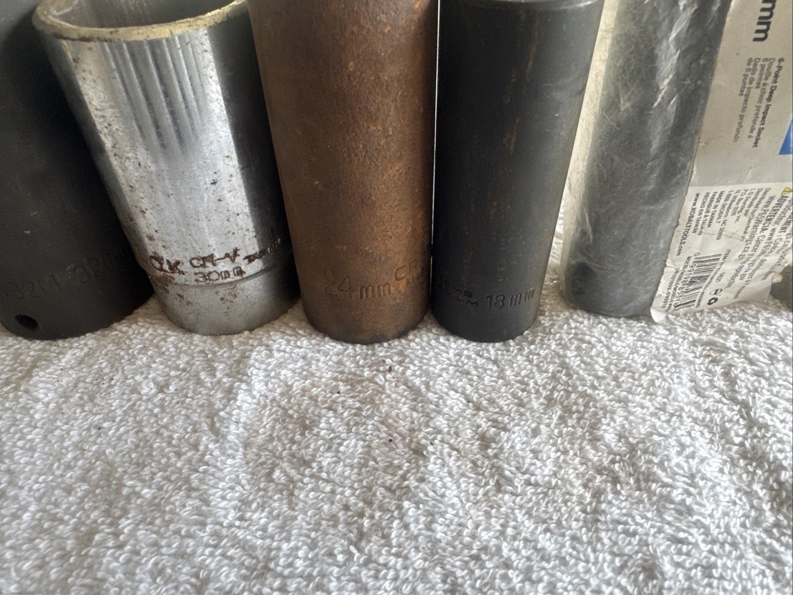 Assorted 1/2” Impact Metric Sockets 22 Pc In All Mostly Craftsman