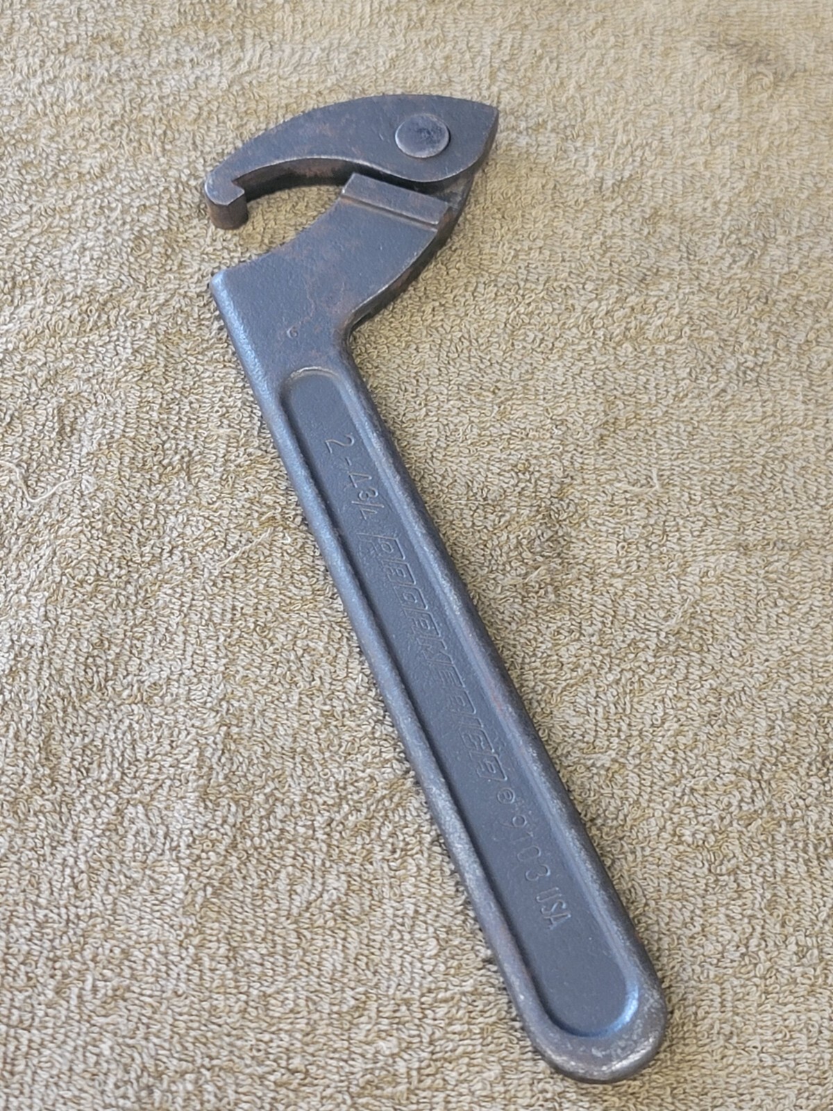 Pro America ProAmerica Adjustable Spanner Wrench 9103 2″ 4-3/4″ USA