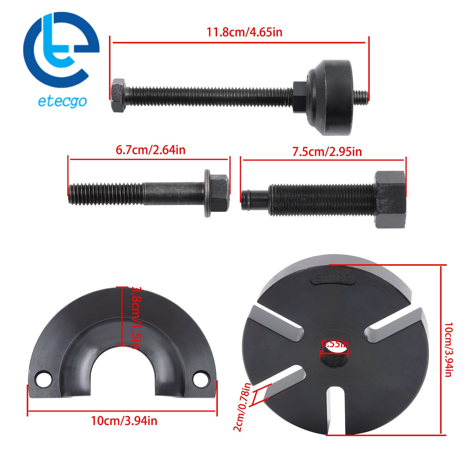 Water Pump Pulley Removal Tool 303-S455 303-009 211-185 For Ford / Mercury 3.0L