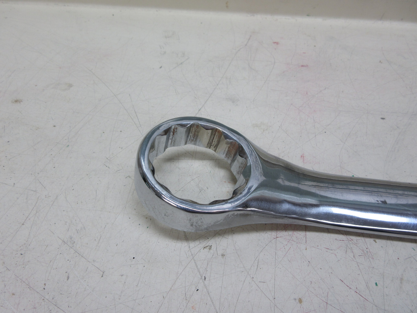 Urrea 1258 1-13/16″ 12 Point Chrome Combination Wrench Used Free Shipping
