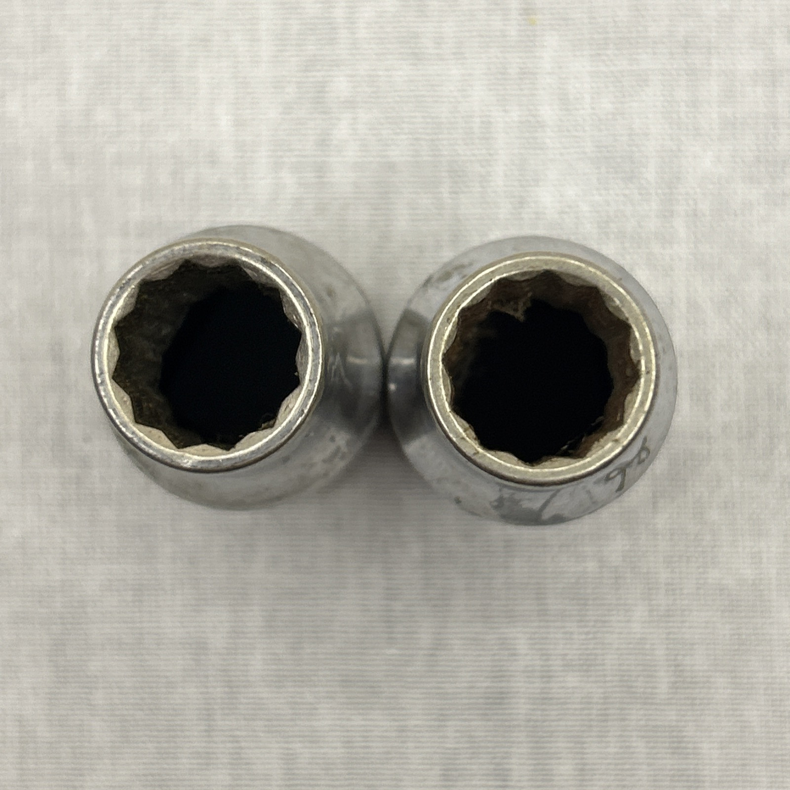 13 Craftsman Sockets One Deep Well And Twelve Standard Sockets V Series 1 VV