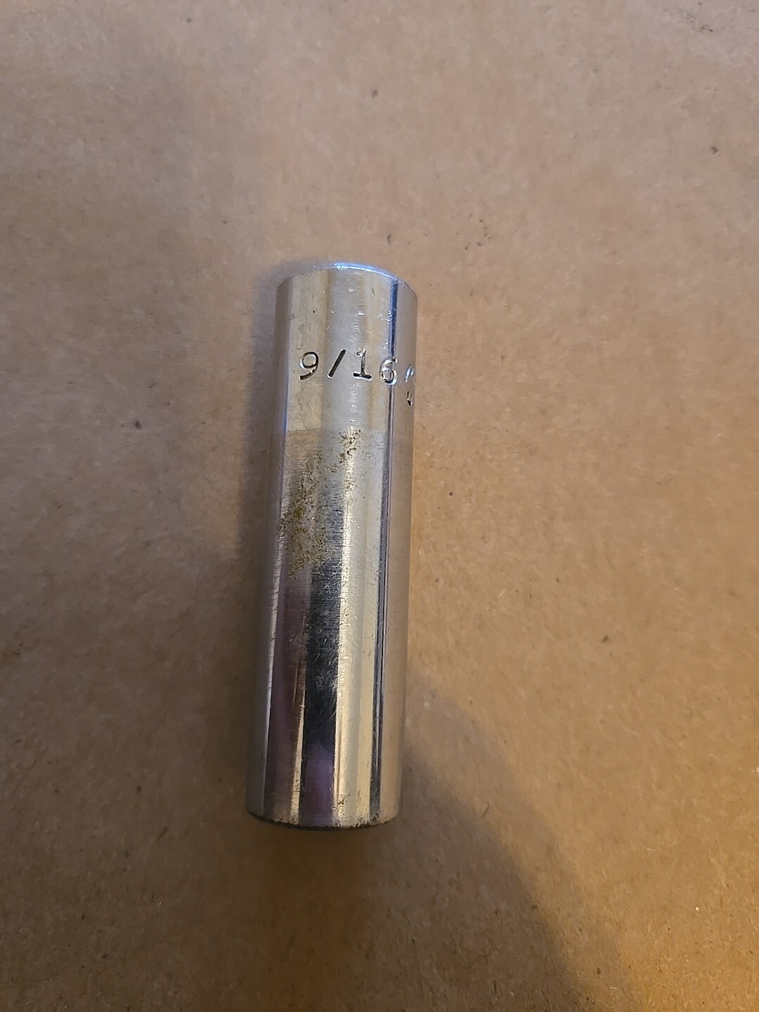 Mac Tools 3/8″ Drive 9/16″ 6PT Extra Deep Chrome Socket Worn XD186D