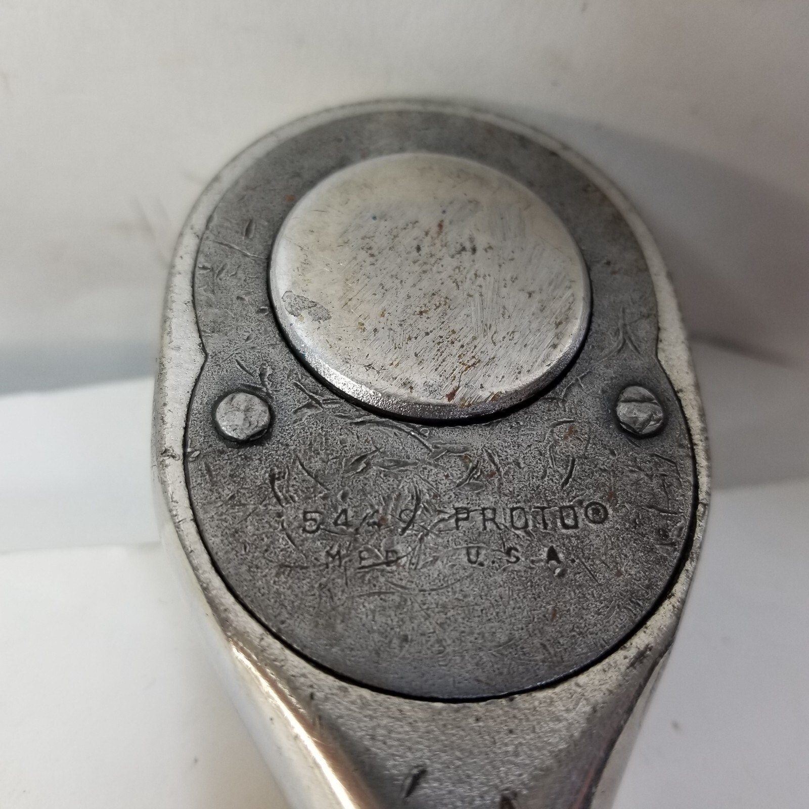 Vintage Proto Professional 1/2″ Drive Ratchet Model 5449 Made in the USA 10″