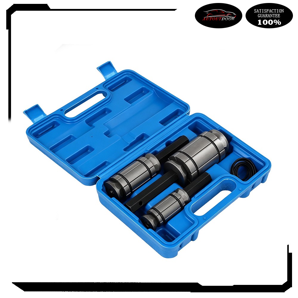 Exhaust Pipe Expander Tail Pipe Muffler Spreader Tool 1-1/8″ to 3-1/2″ 3 Pieces