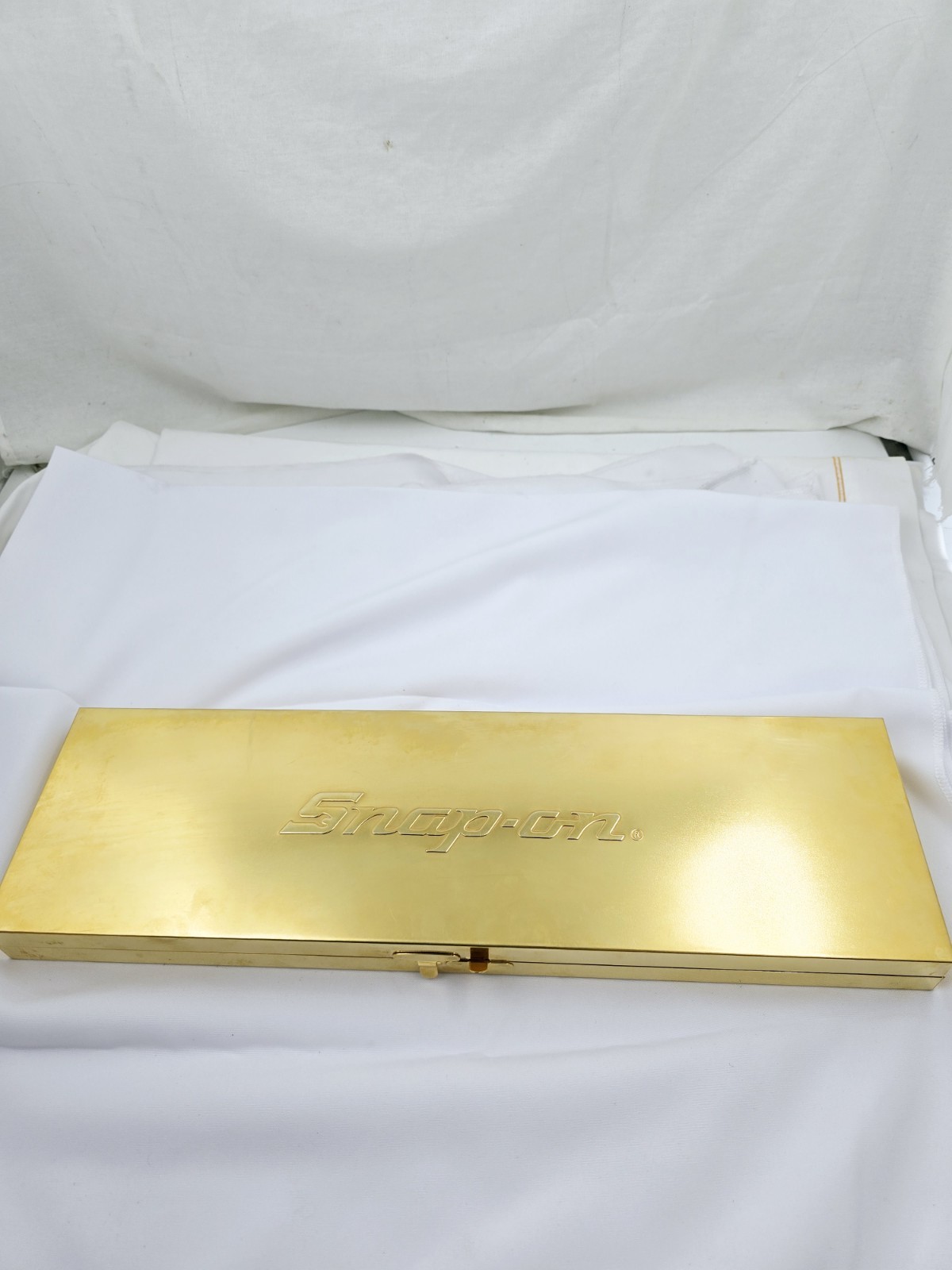 Snap-On Gold Plated 3/8″ Drive Service Set RARE KRA-284 B