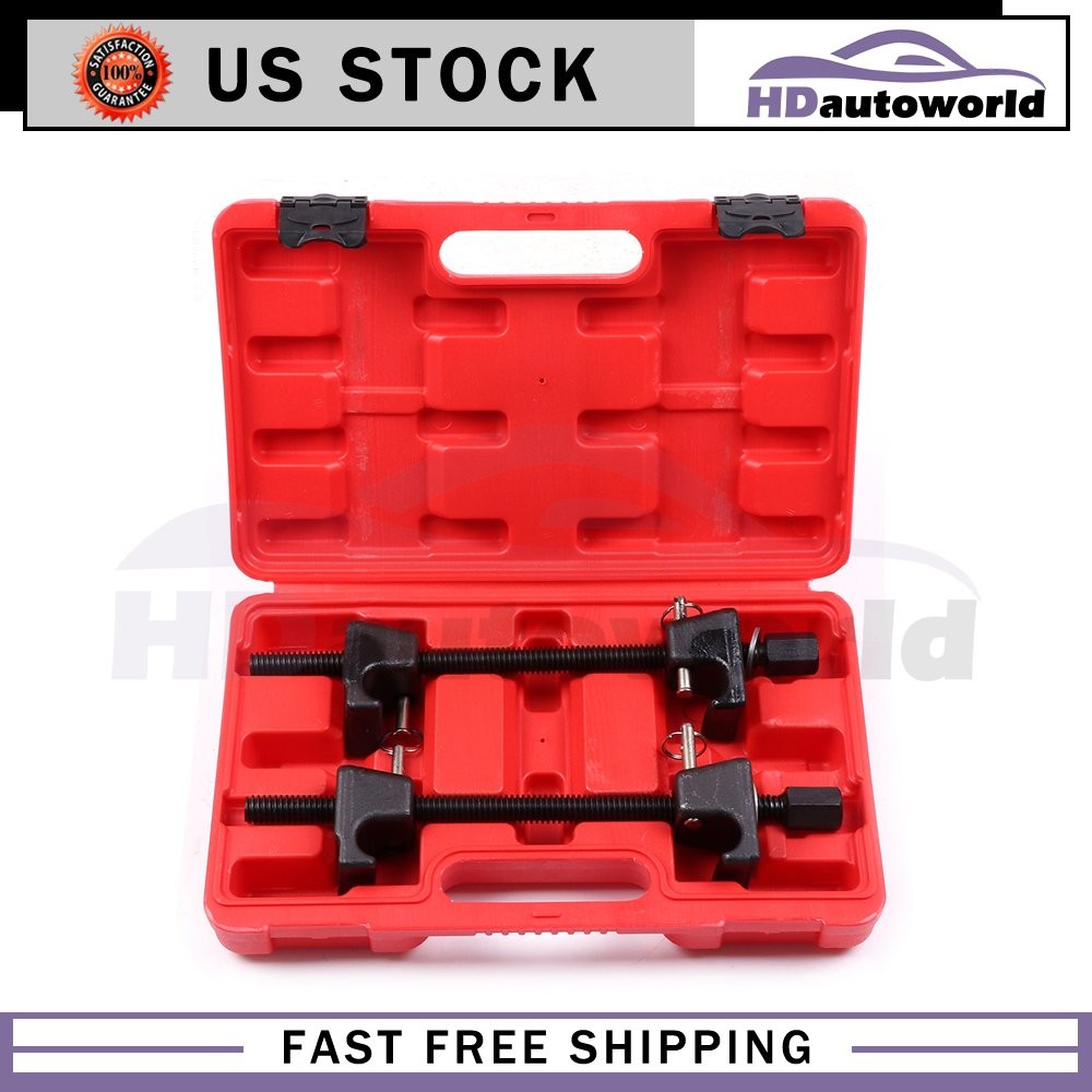 2Pcs Macpherson Strut Spring Compressor Tool Kit Coil Spring Compressor Tool