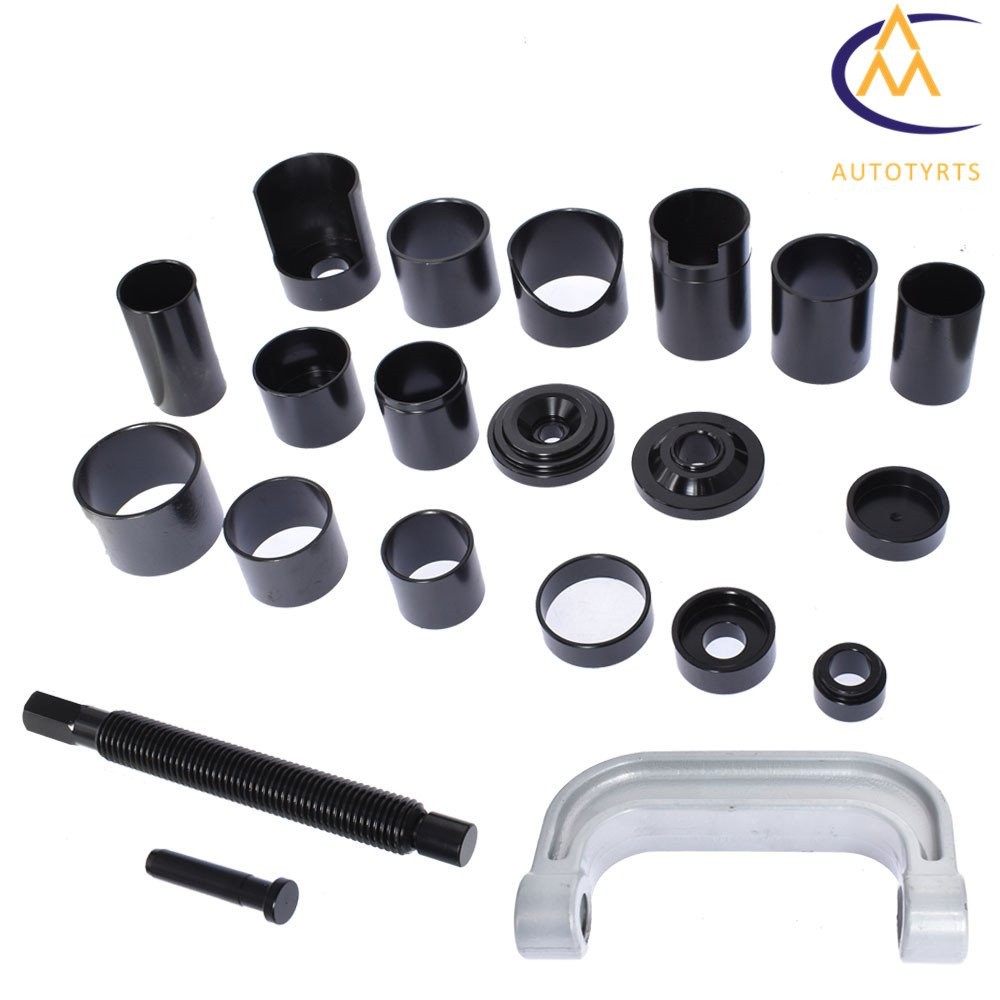 21PCS Auto Repair Service Removal Ball Joint Press Tool Kit & Master Adapter Set