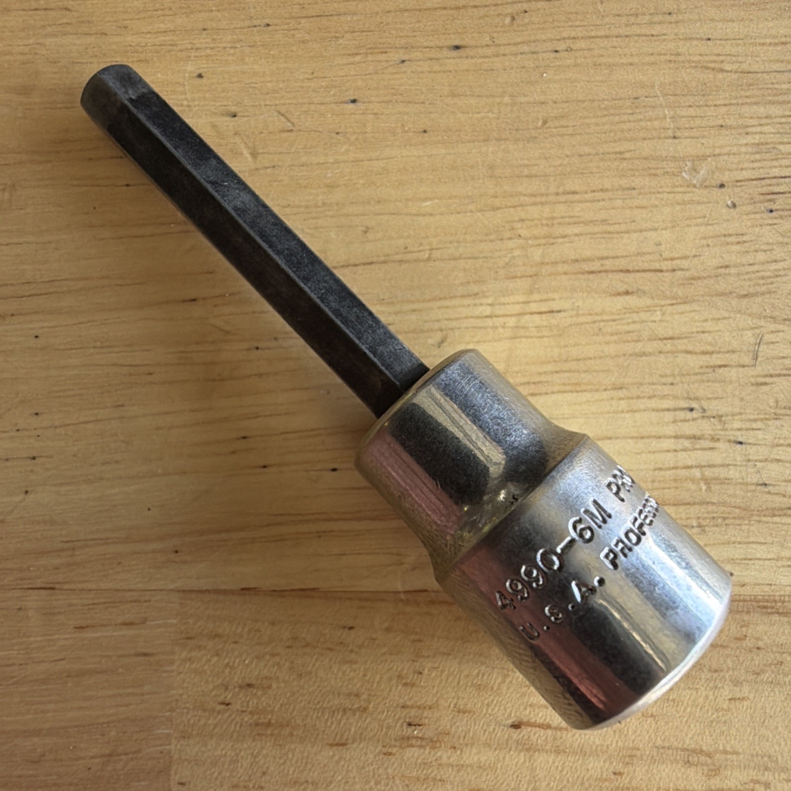 Proto Professional 6mm Hex Bit Driver Socket 3/8″ Drive 4990-6M USA
