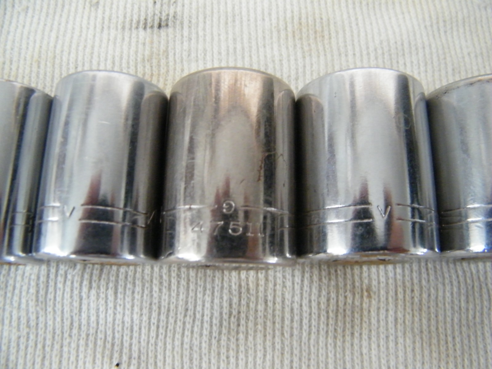 12-piece CRAFTSMAN 1/2 drive Shallow 7/16″ to 1-1/8″ 12-p Socket Set USA