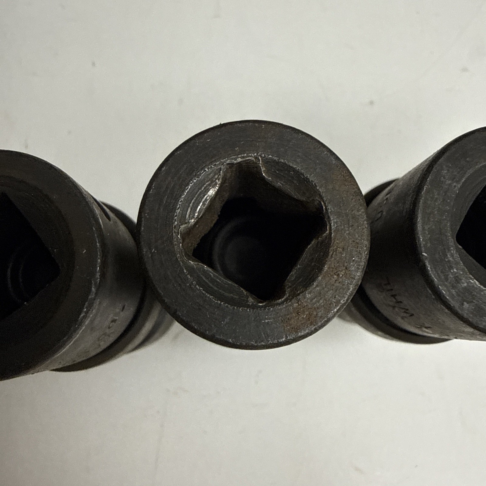 SK 4pc 1/4″ Dr 6pt SAE Swivel Impact Socket Set 1/2, 11/16, 3/4, 7/8