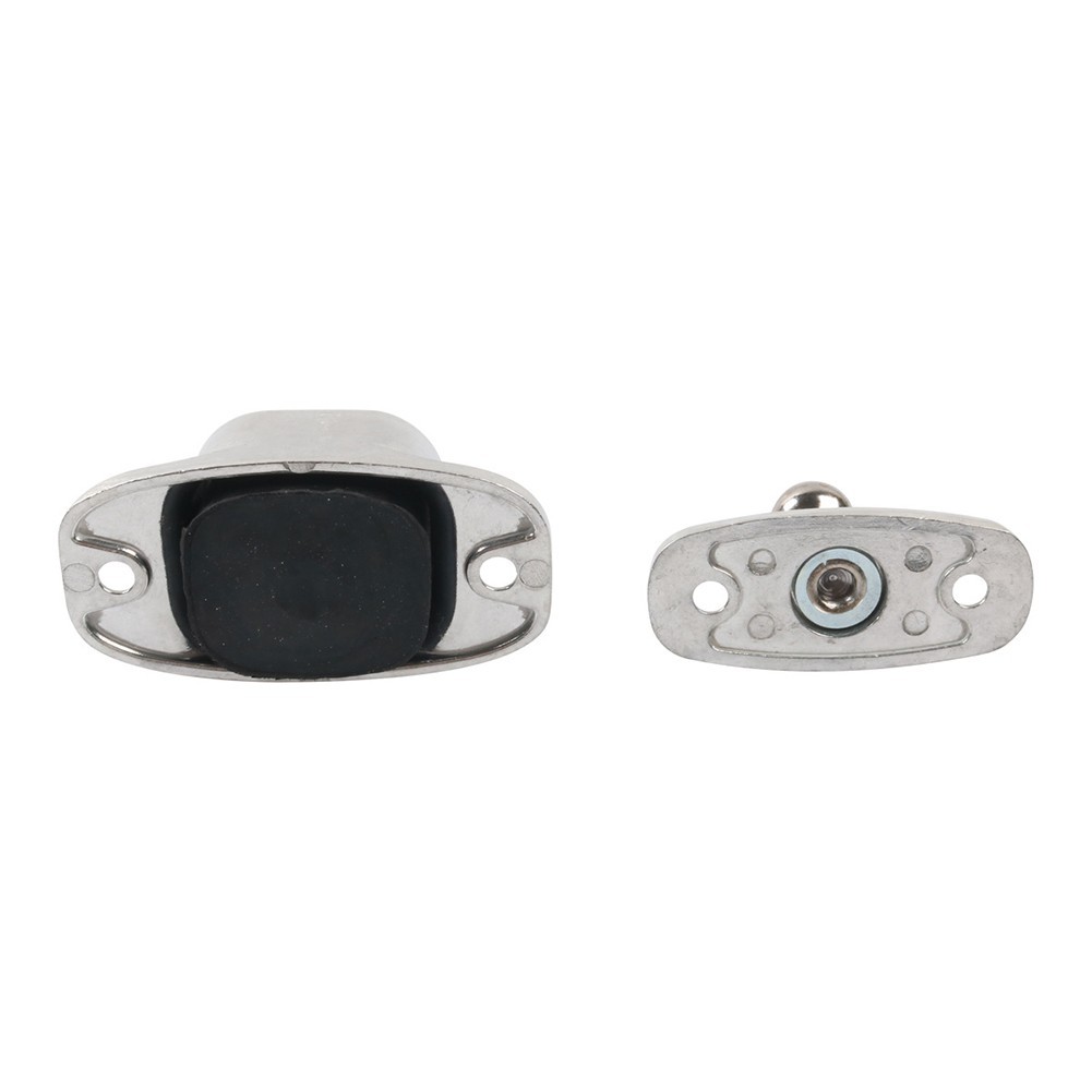 Camping Trailer Use RV Door Holder Aluminum Alloy Rubber Base Silent Operation