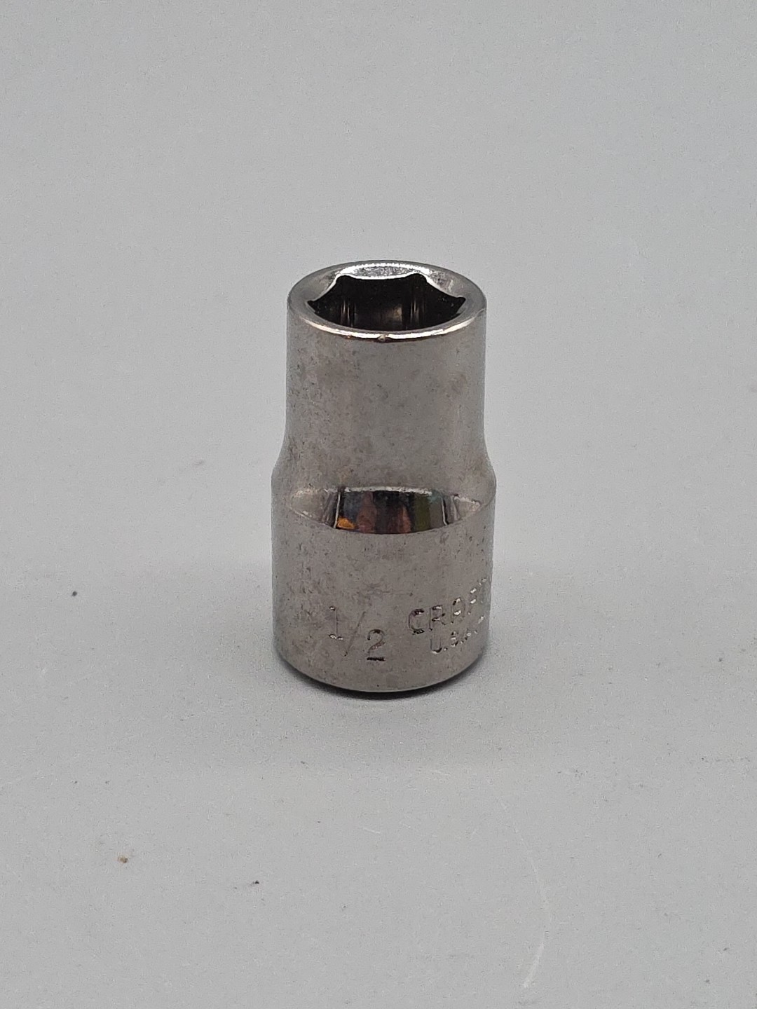 Craftsman Tools 1/2″ Drive Standard SAE Socket, 1/2″ 6pt #45885 USA