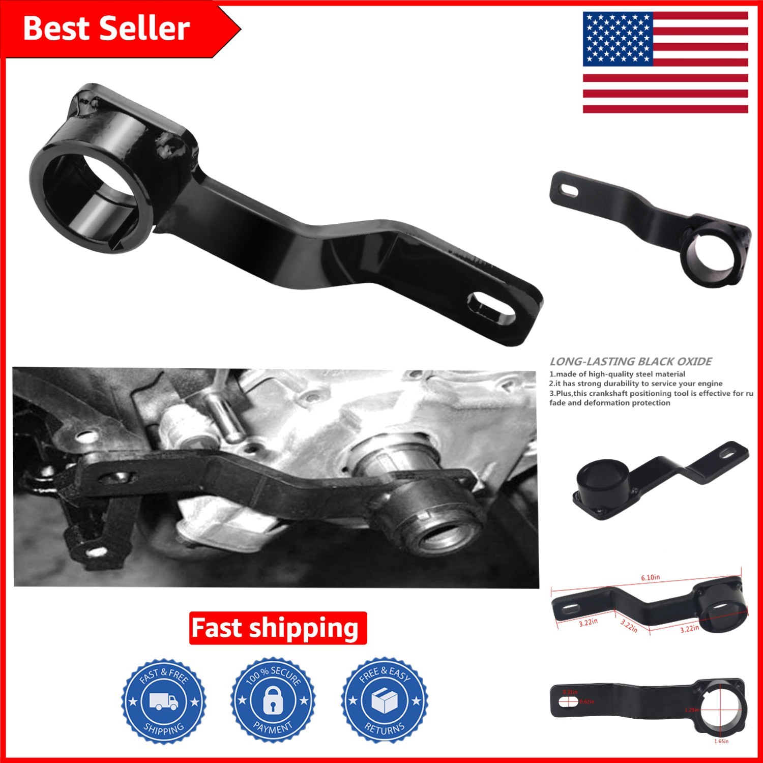 Ford Crankshaft Positioning Tool – Essential for V8 Timing Chain Installation