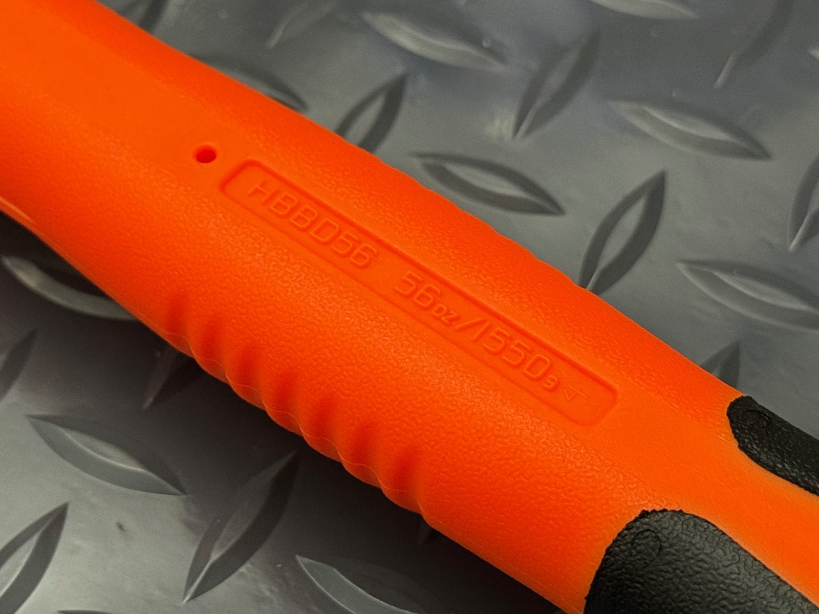 Snap-on Tools USA 56oz ORANGE Soft Grip Dead Blow Ball Peen Hammer HBBD56O NEW