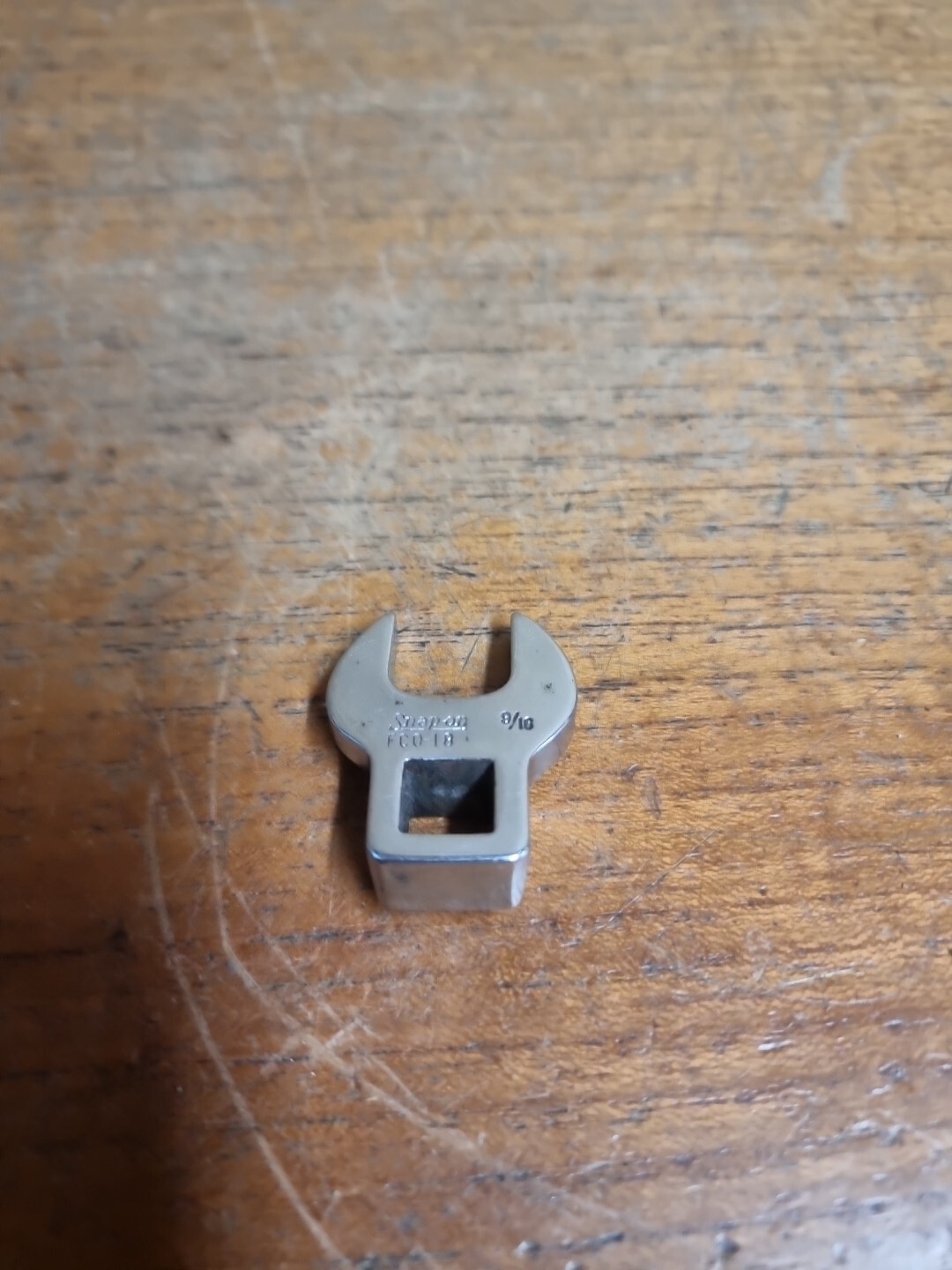 Snap On FCO18 3/16 Crows Foot SAE Imperial 3/8 Drive 1991 Vintage Snap On