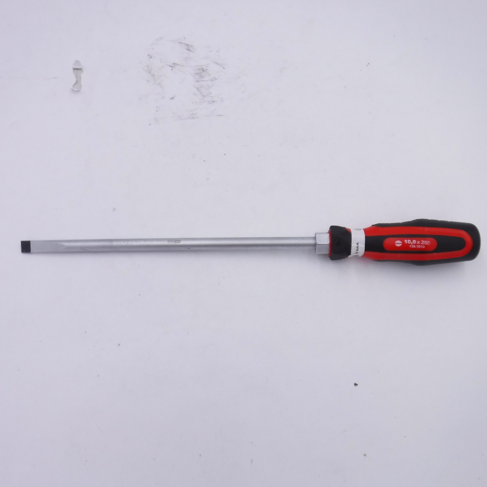 KS Tools ERGOTORQUEplus Screwdriver for Slotted Screws, 10mm, 250mm Flathead