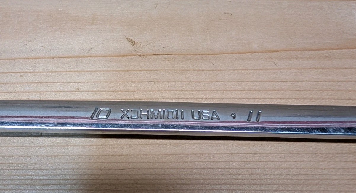 Snap-on XDHM1011 10-11 mm 12-Point Metric High-Performance 15° Offset Box Wrench