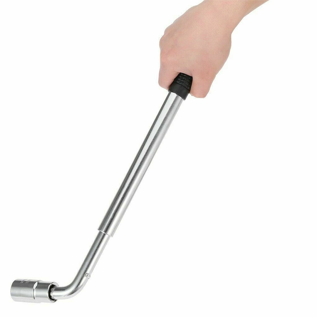 17 19 21 23mm Lug Wheel Brace Wrench Tyre Spanner Sockets Nut Removal Repair