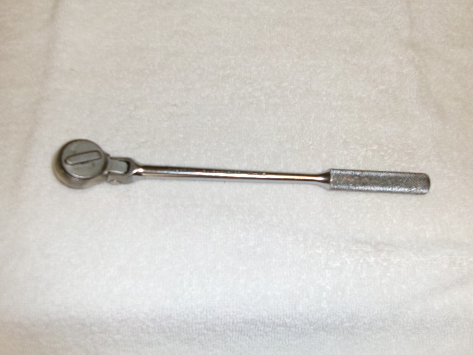 Vintage Champion CT-405 Plug-Master 3/8″ Drive Flex Head Ratchet 11″ Long USA