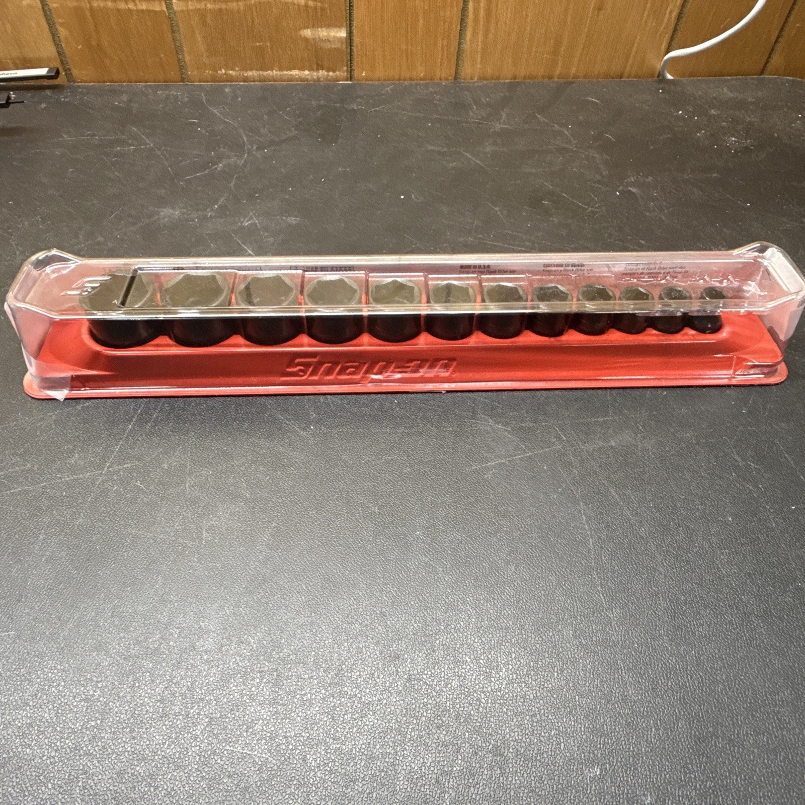 New Snap-on™ 3/8″ drive 5/16″ thru 1″ 6-point Shallow Impact Socket Set 212IMFYA