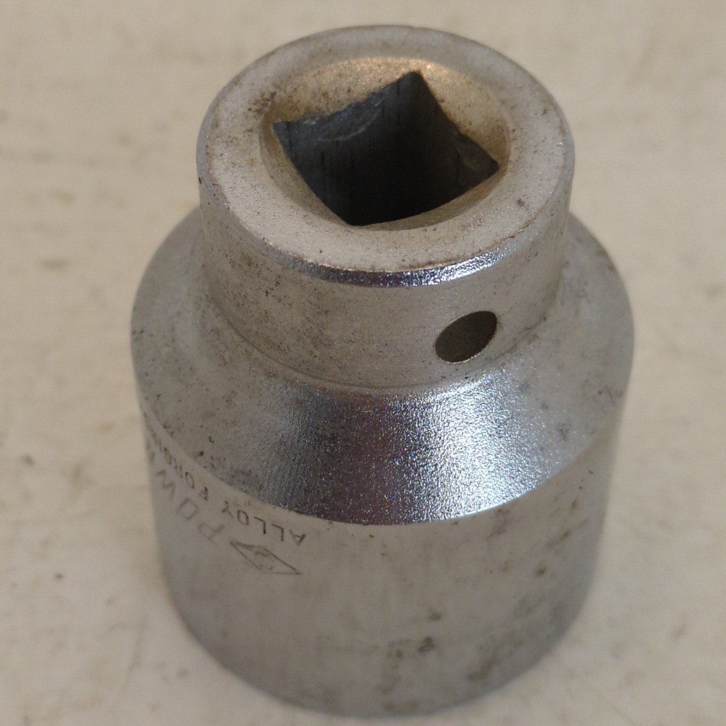 Vintage Powr-Kraft 1 1/4” 12 Pt. 1/2” Drive Socket #84W4865 – VGC