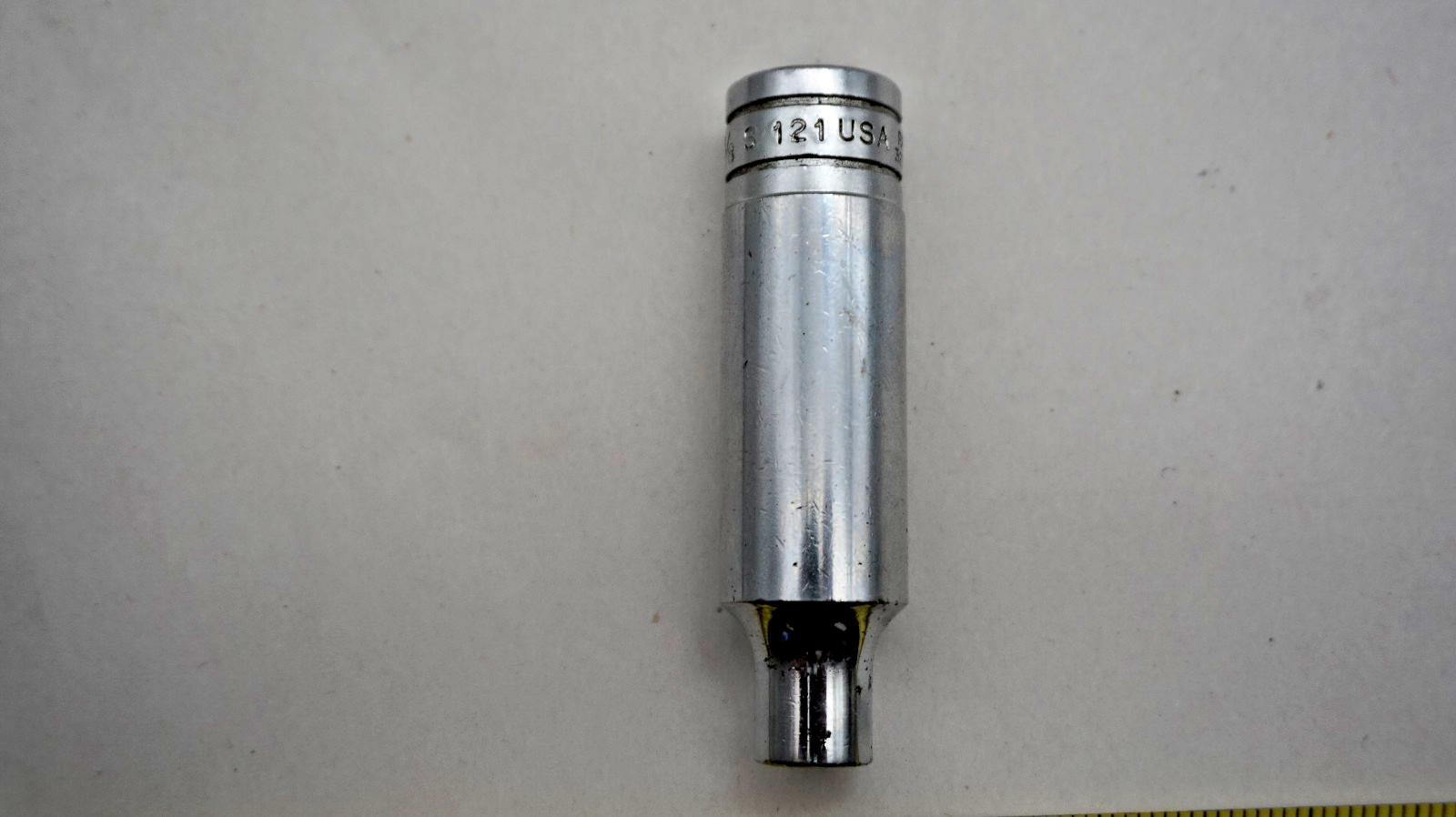 Snap-on Tools USA 1/2″ Drive 12-POINT SAE 3/8” DEEP Chrome Socket S121