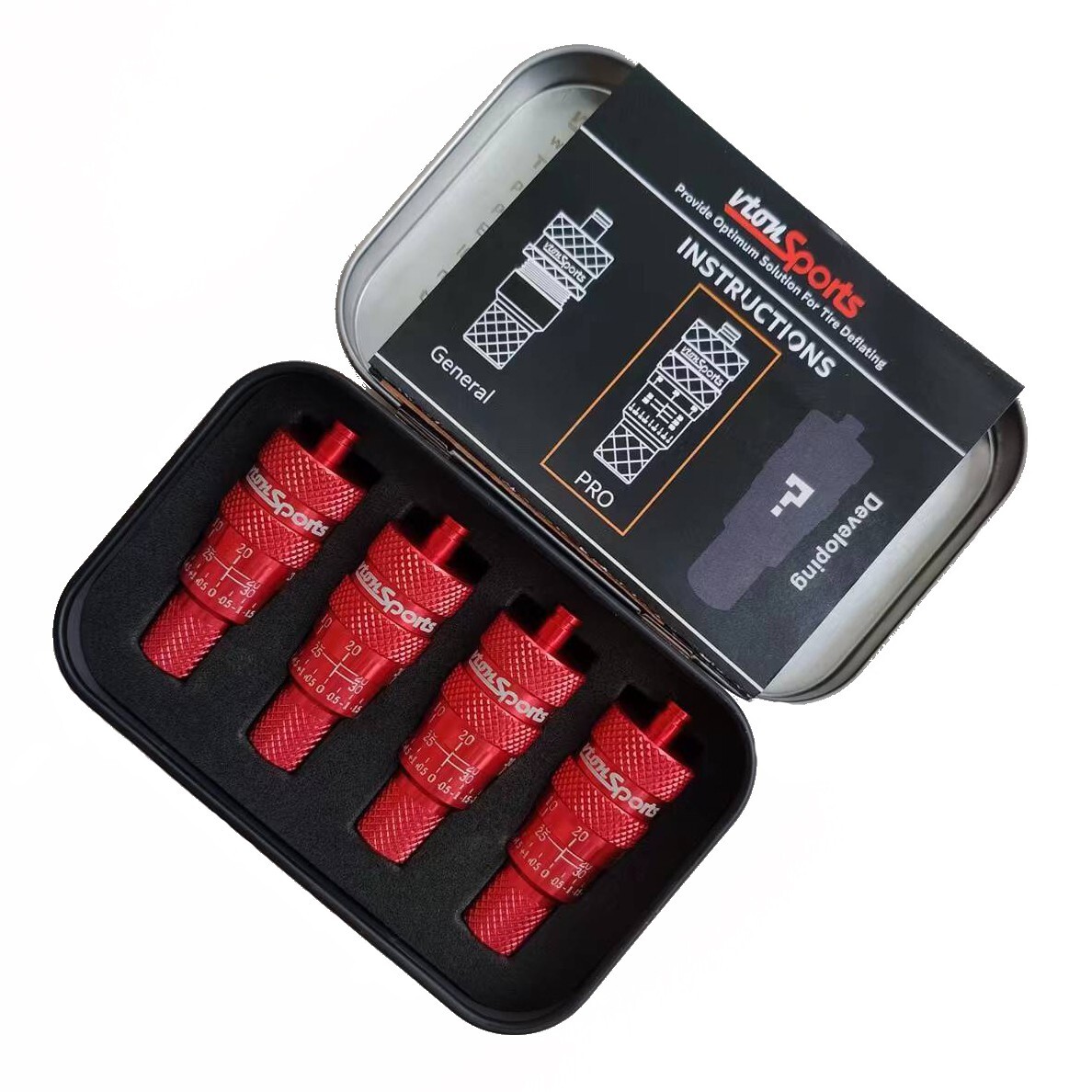 Vtonsports PRO Tire Deflators Automatic Adjustable Air Down Kits For Offroading