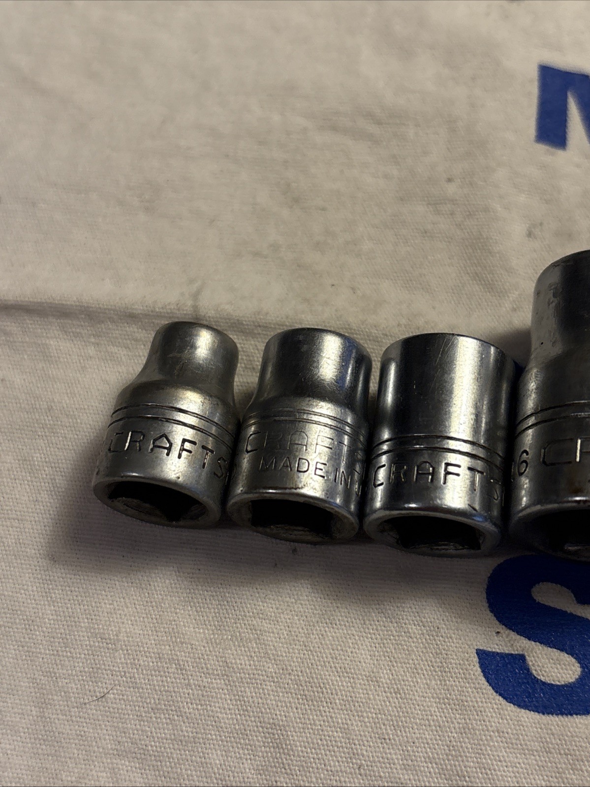 Craftsman USA 3/8″ & 1/2″ Drive 9pc Double Square Socket Set 1/4″-3/4″