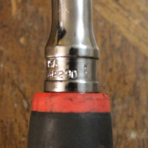 Snap On 3/8″ Drive Flex Head Ratchet Soft Grip Bent Handle FHBF80