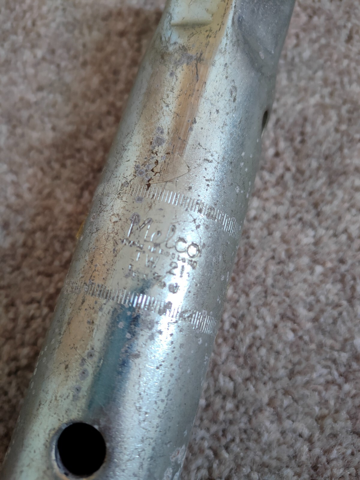 Melco TW21 Whitworth Box Spanner 5/8 X 3/4 X 178mm (7in) MELTW21