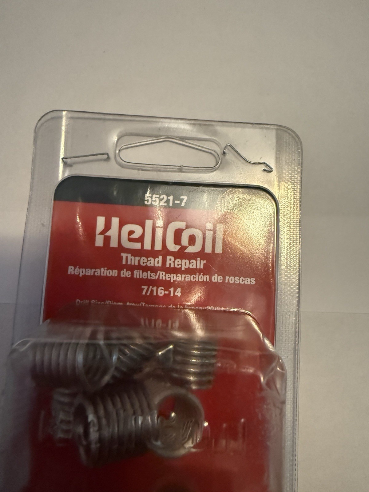 HeliCoil 5521-7 Coarse Thread Repair Kit 7/16-14 Inch