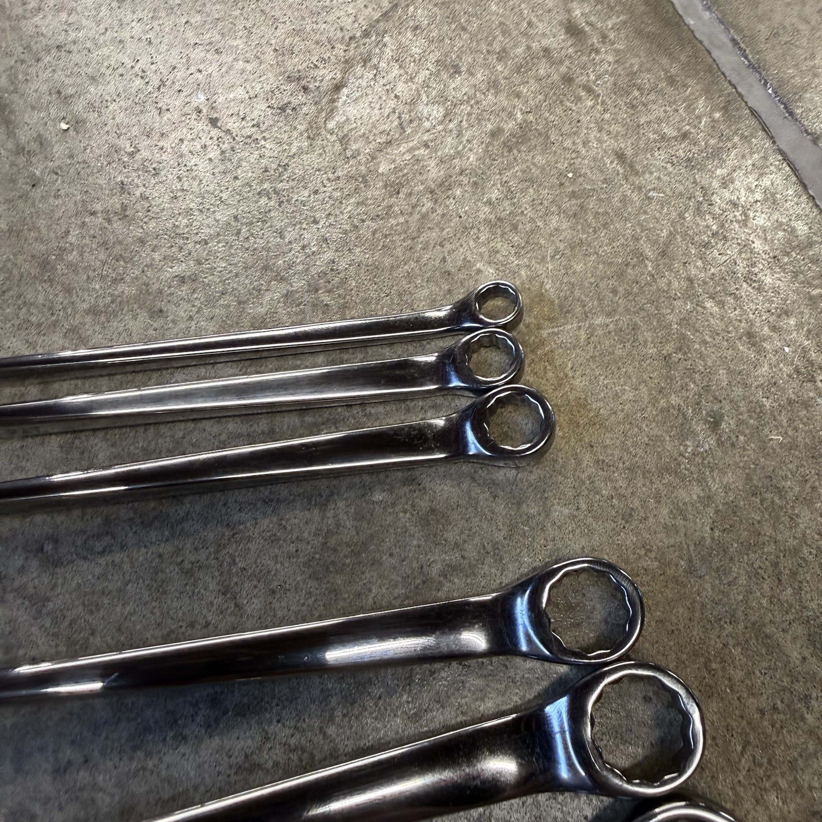 Craftsman Cross-Force SAE Combination Wrench Set NO 1/2” 7pc 5/16-3/4 USA 946520