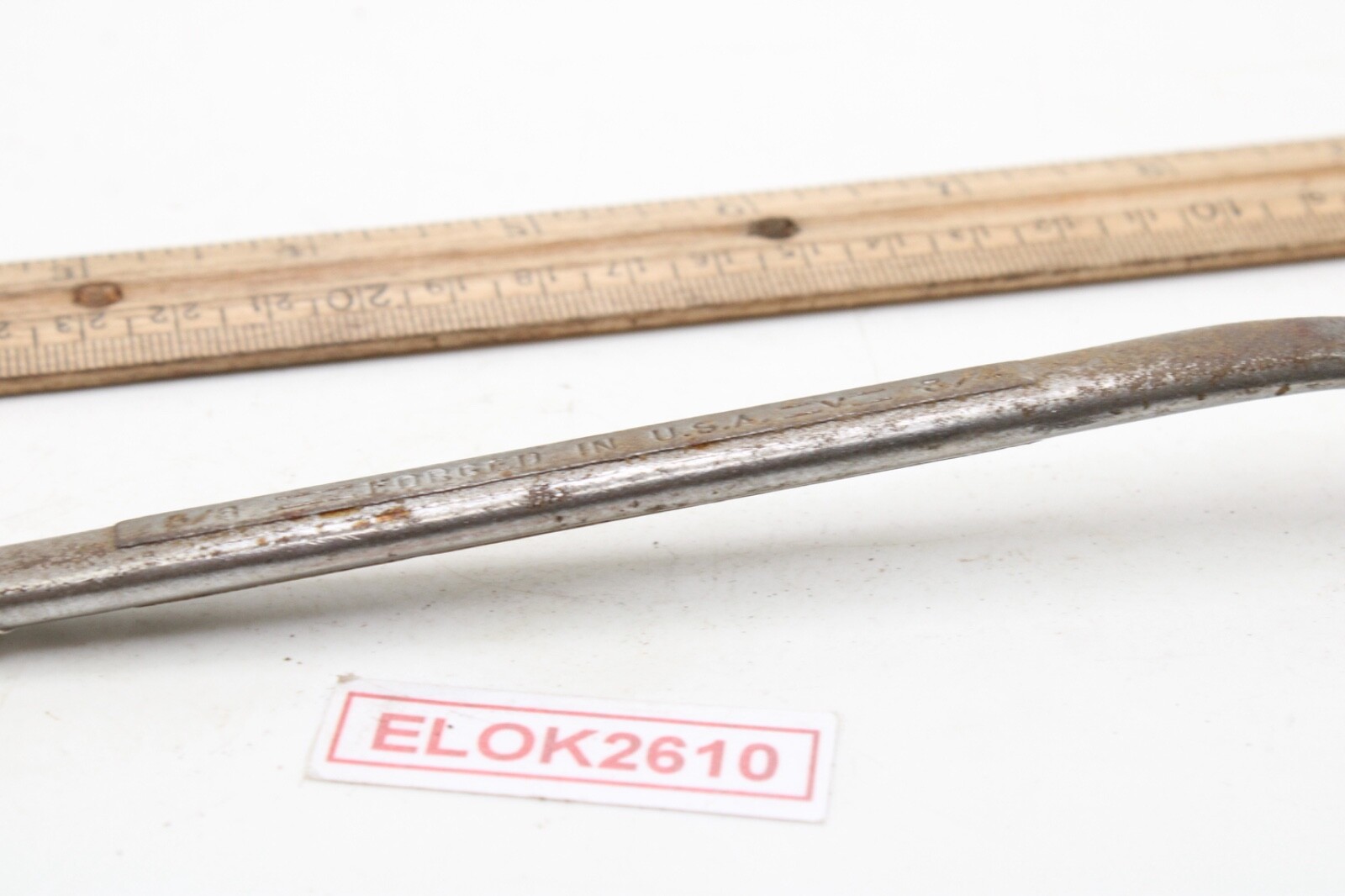 Craftsman =V =Series 5/8″ X 3/4″ 12 Point SAE Offset Box Wrench USA Modified